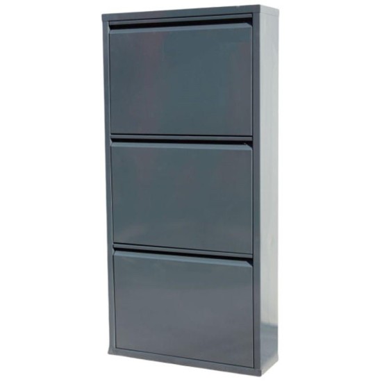 ERSAN OFİS Üç Bölmeli Metal Ayakkabılık