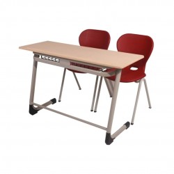  ERSAN OFİS Önü Açık Kitaplıklı Okul Sırası 