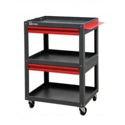  ERSAN OFİS Üç Raflı İki Çekmeceli Takım Taşıma Arabası