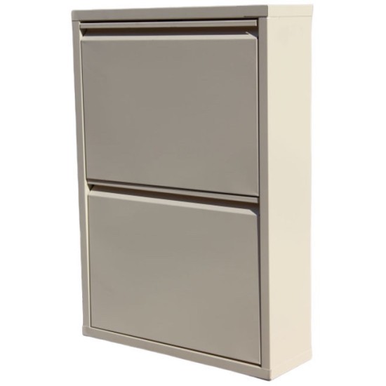 ERSAN OFİS İki Bölmeli Metal Ayakkabılık